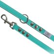 画像2: BBオールレザーリードSサイズ ロビンズエッグブルー Robin's Egg Blue バディベルト BUDDYBELT バディーベルト犬 犬用 ペット ドッグ リード バディーベルト正規輸入代理店 正規店 (2)