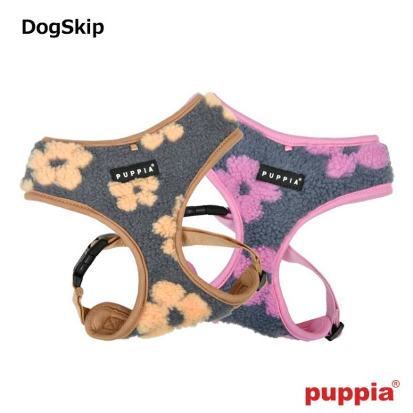 画像1: レンハーネスA：S,M,Lサイズ 小型犬 犬 PUPPIA パピア ペット ハーネス胴輪 REN HARNESS A (1)