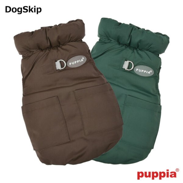 画像1: パファーベストハーネスジャンパー：XLサイズ PUPPIA パピア ペット ドッグ 犬用 胴輪 PUFFER VEST JUMPER (1)